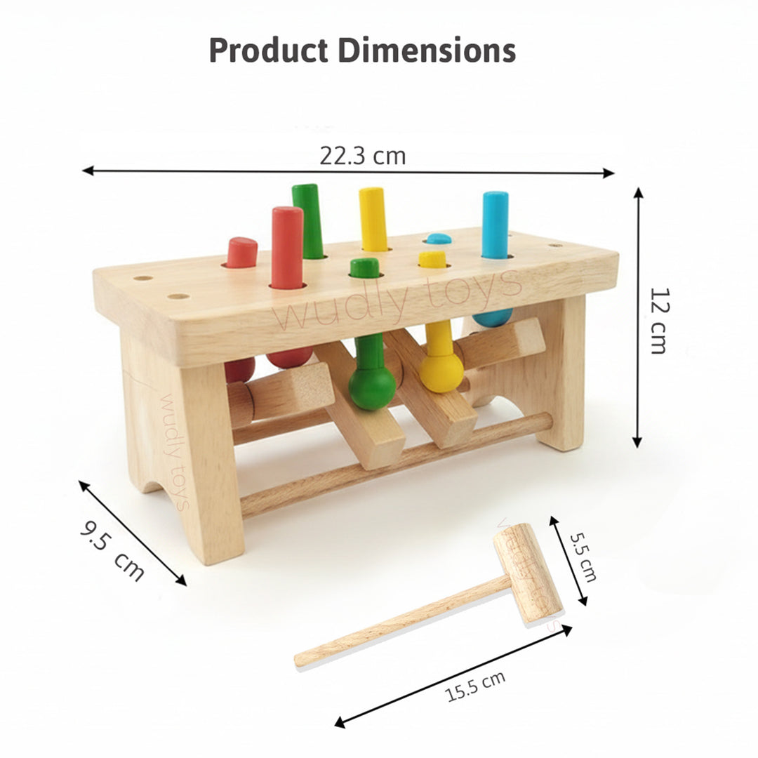 Wudly Wooden Hammer Bench