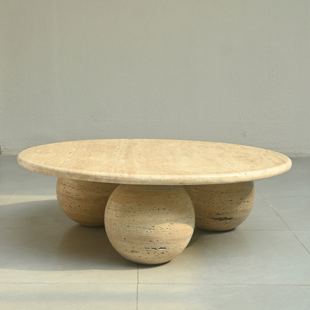 Muun Home Ceres Coffee Table - Travertine
