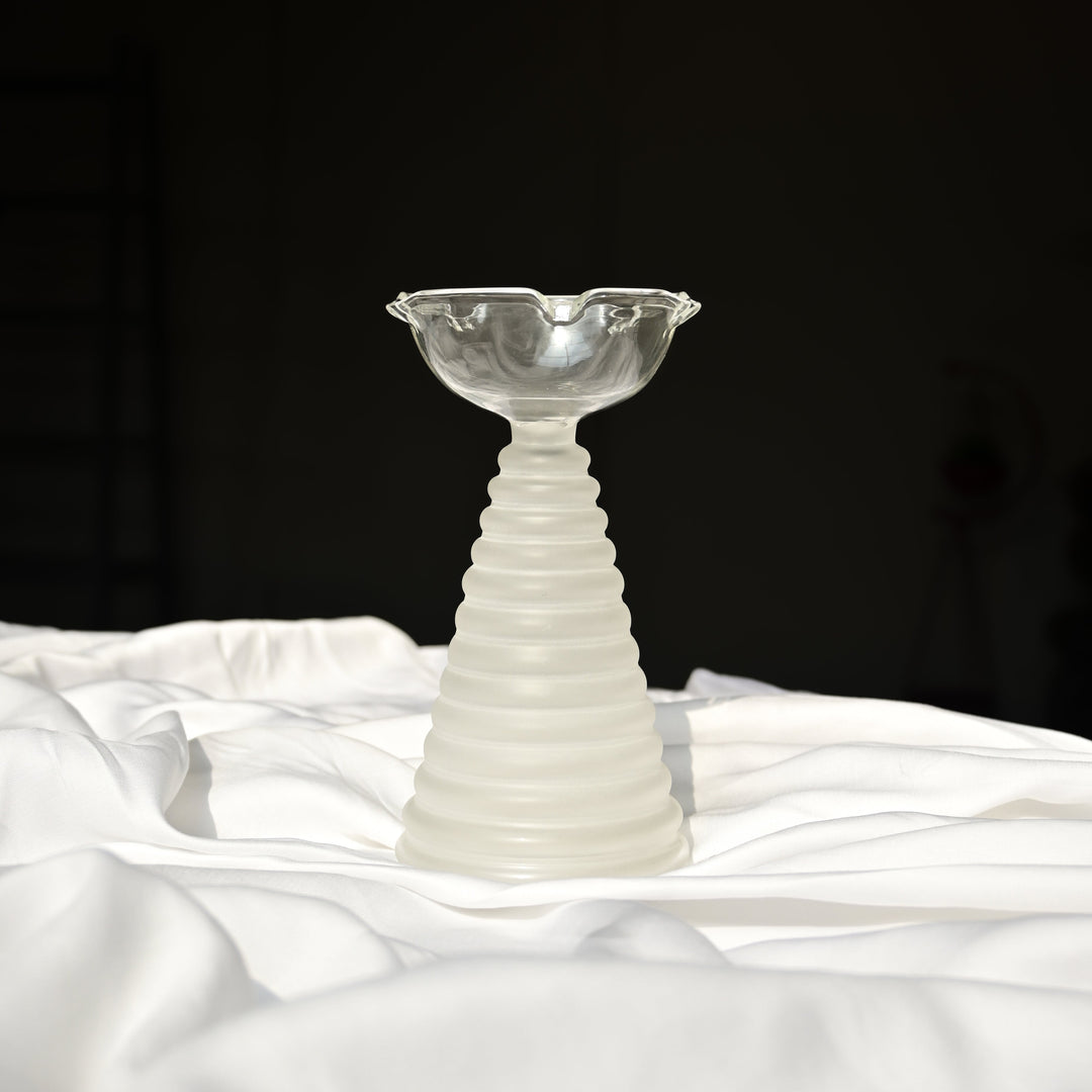 Muun Home Tall Glass Diya