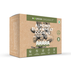 NOURISH ORGANICS Almond Buckwheat Cookies
