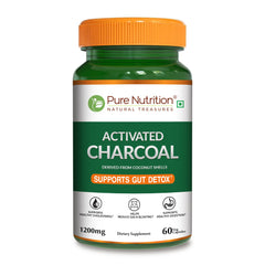 Activated Charcoal – 1200mg | Derived from Coconut Shells