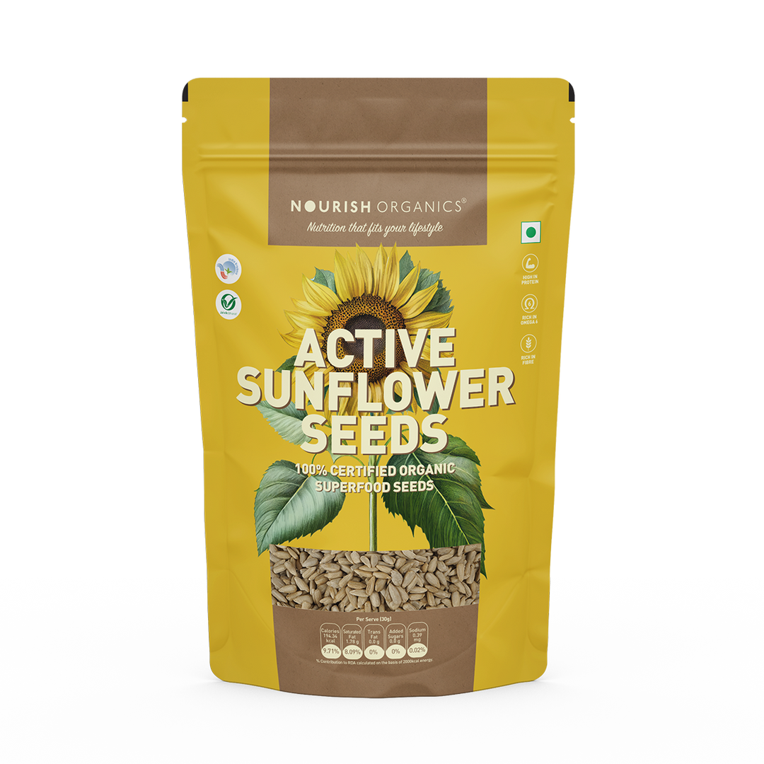 NOURISH ORGANICS Active Sunflower Seeds