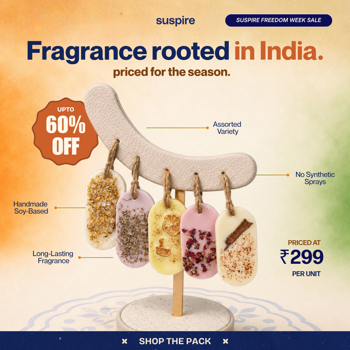 Pravaah Soy Air Freshener| Aalay Itr ~ Assorted Variety Pack