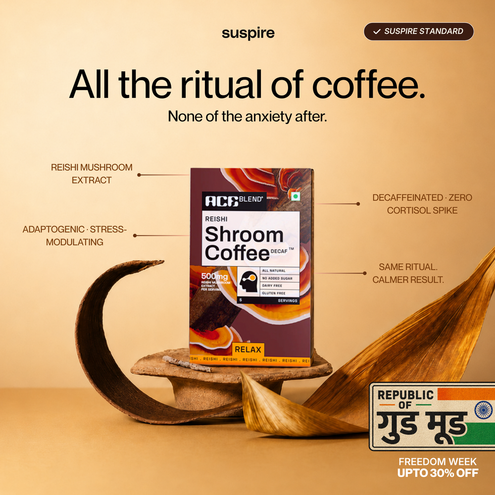 Ace Blend Reishi Shroom Coffee (Decaf)