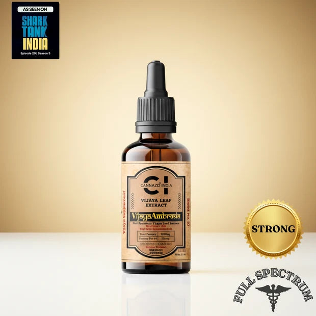 CannazoIndia ELEVATE + Drops (Vijaya Ambrosia) – CBD+THC Formula