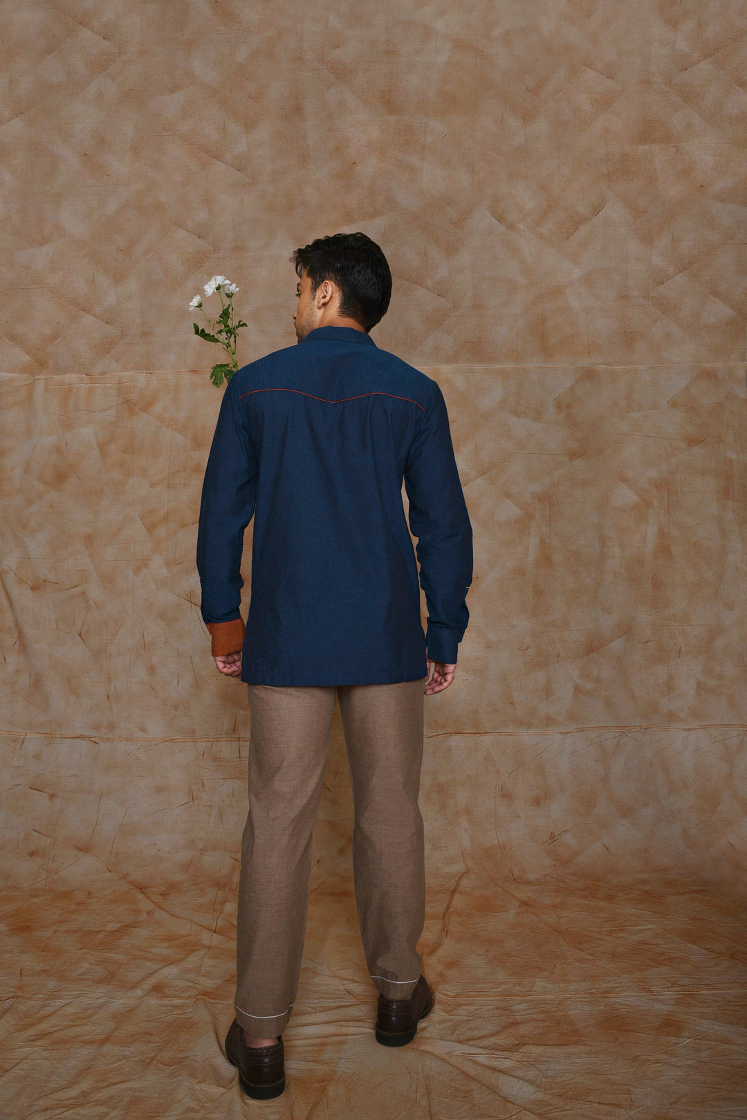 Anushe Pirani Three Pleat Pants