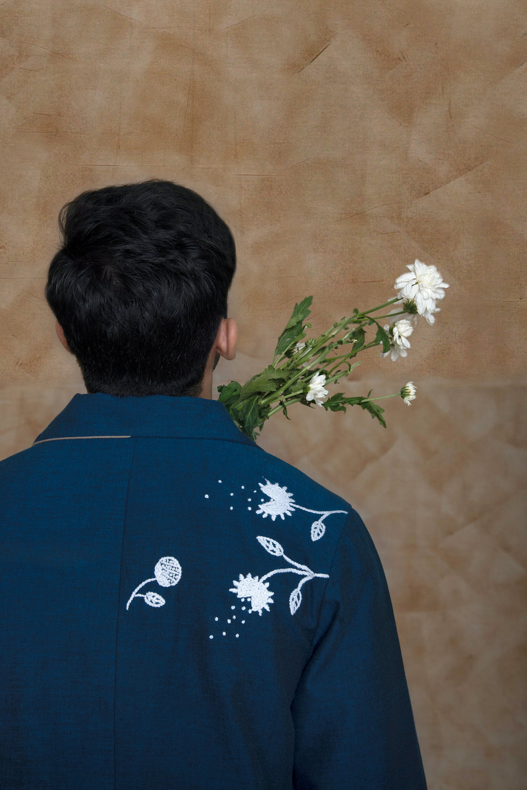 Anushe Pirani Jacket With Color Block Pockets