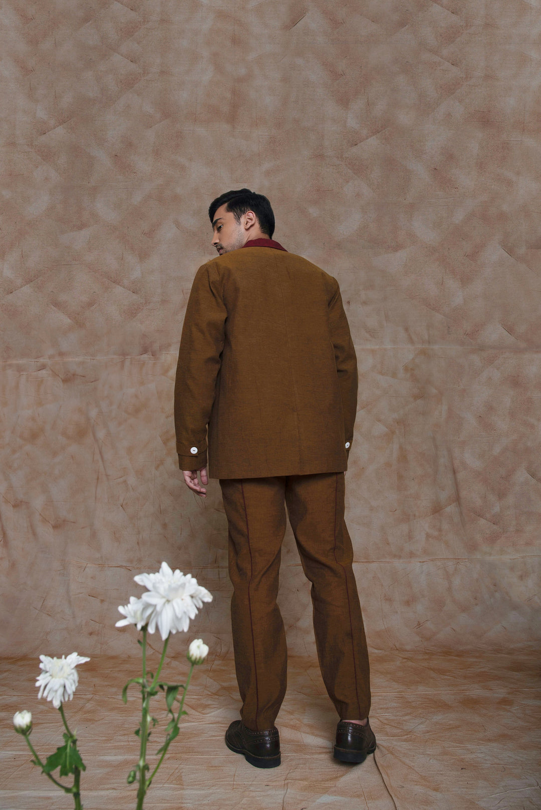 Anushe Pirani Jacket With Asymmetric Welt Pockets