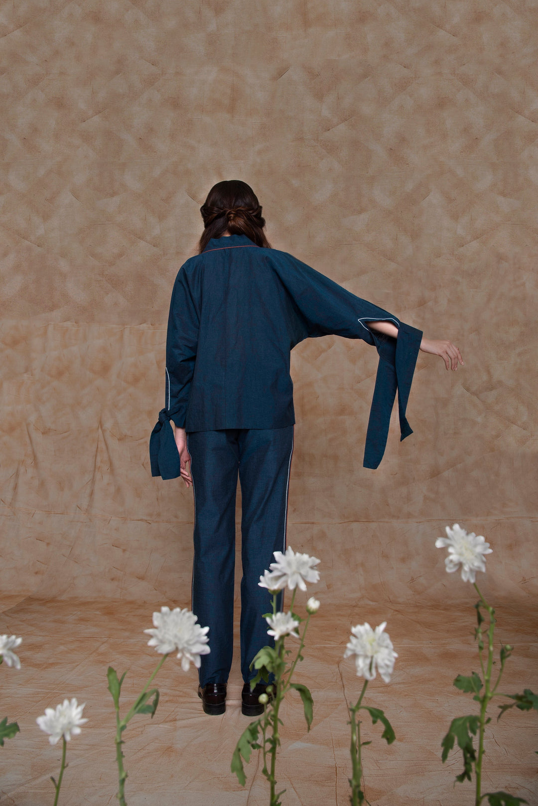 Anushe Pirani Triangular Yoke Pants