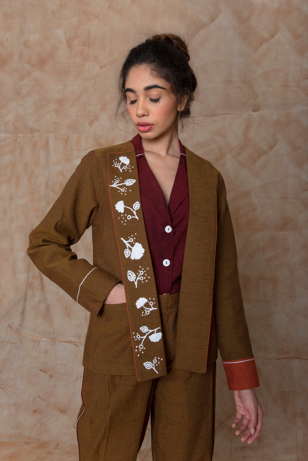 anushé pirani Open Jacket
