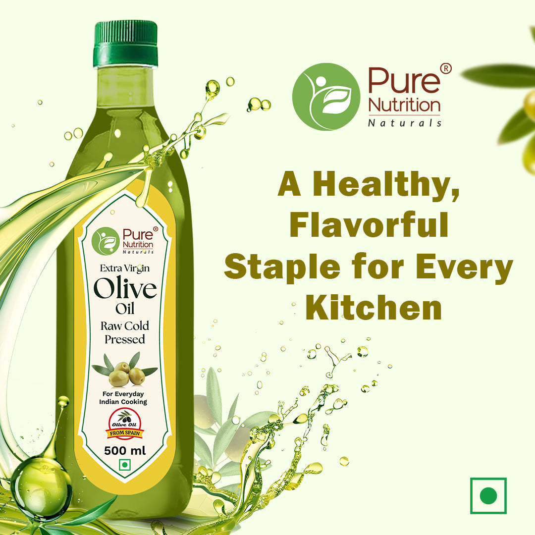 Extra Virgin Olive Oil  Cold Pressed & Imported from Spain | Premium Quality