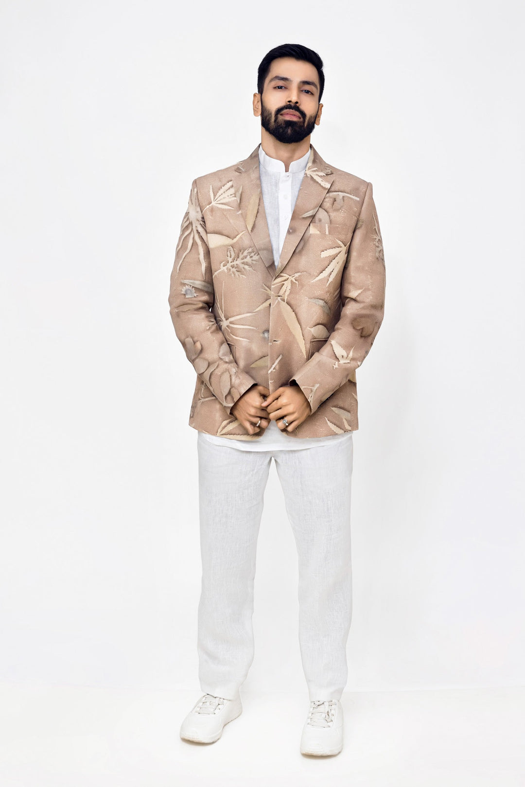 Adam Leaves Bilvaa - Men’s Hemp Blazer