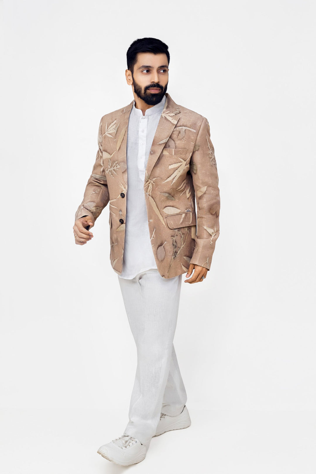 Adam Leaves Bilvaa - Men’s Hemp Blazer