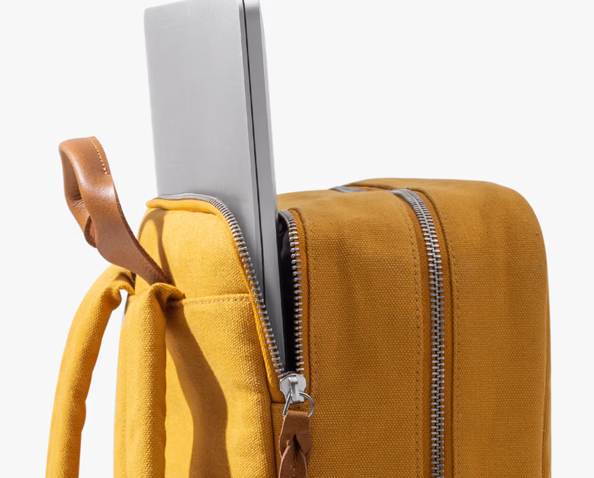 9 to 9 Backpack(Clove,Forest Green,Ivory Clove,Ivory Mustard,Ivory Navy , Ivory Olive,Mustard,Navy)