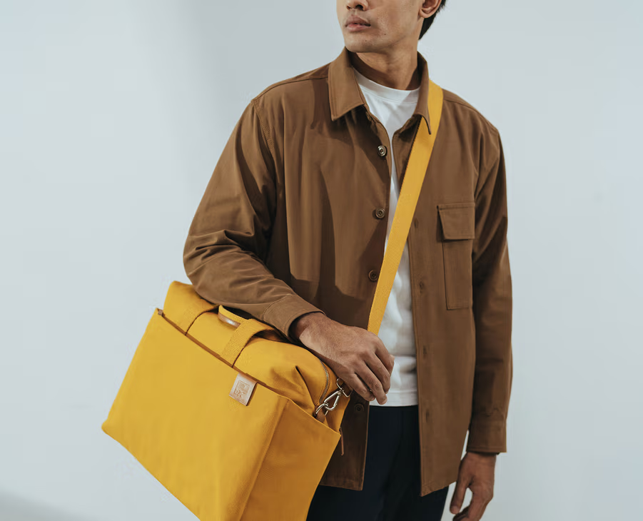 Trail Weekender Bag(Mustard)