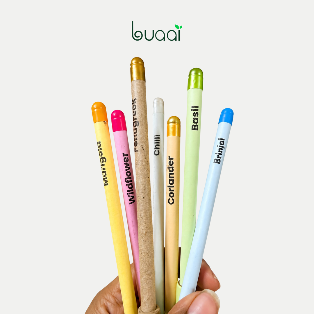 Plantable Colour Seed pens
