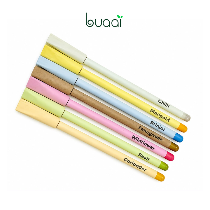 Plantable Colour Seed pens