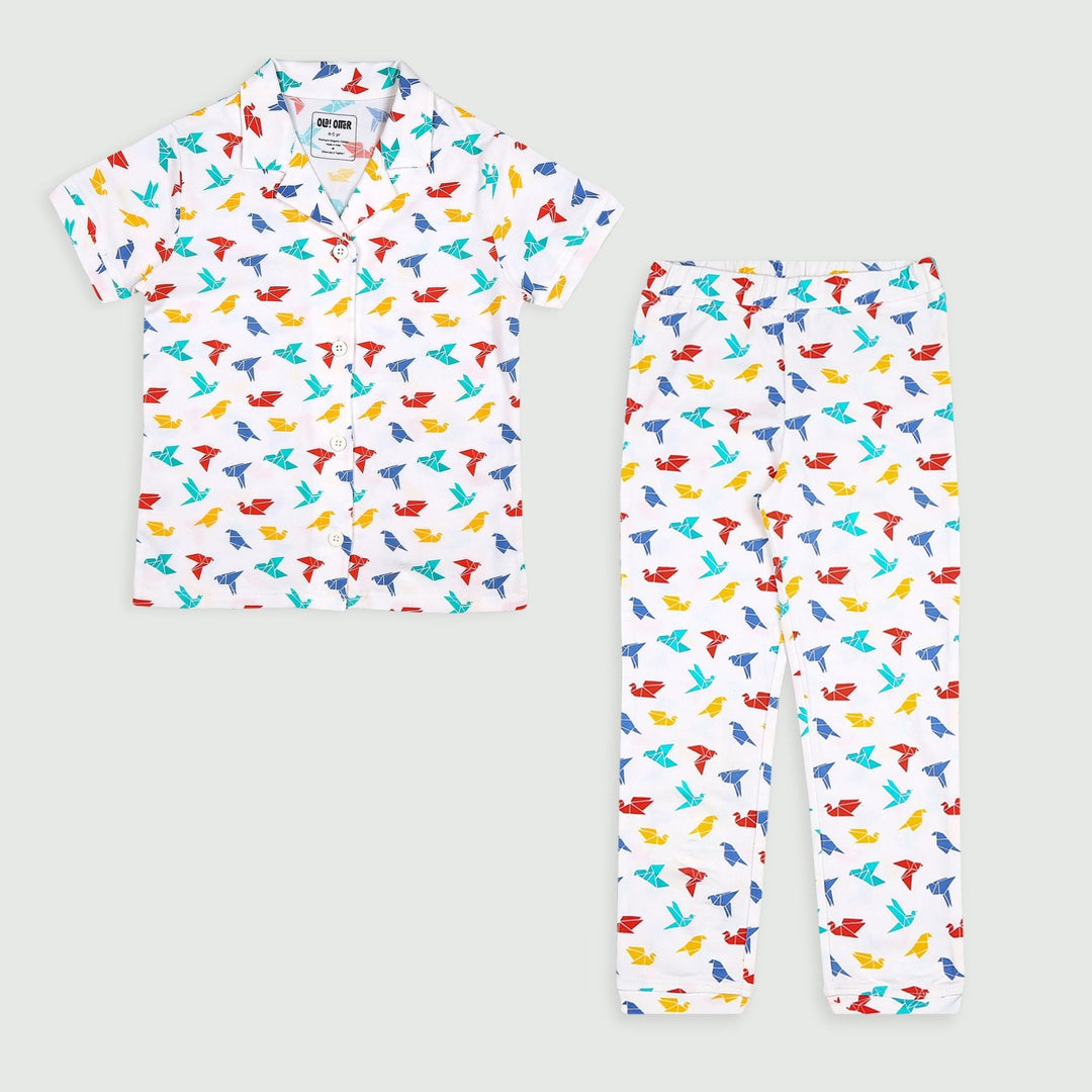 Ola! Otter Half Sleeve Nightsuit