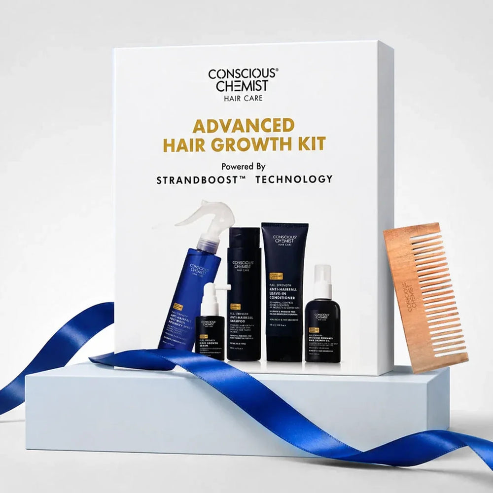 Conscious Chemist Anti Hairfall PR Kit | 6-in-1 Routine