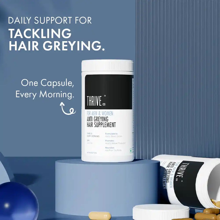 ThriveCo Anti Greying Hair Supplement, 30 capsules