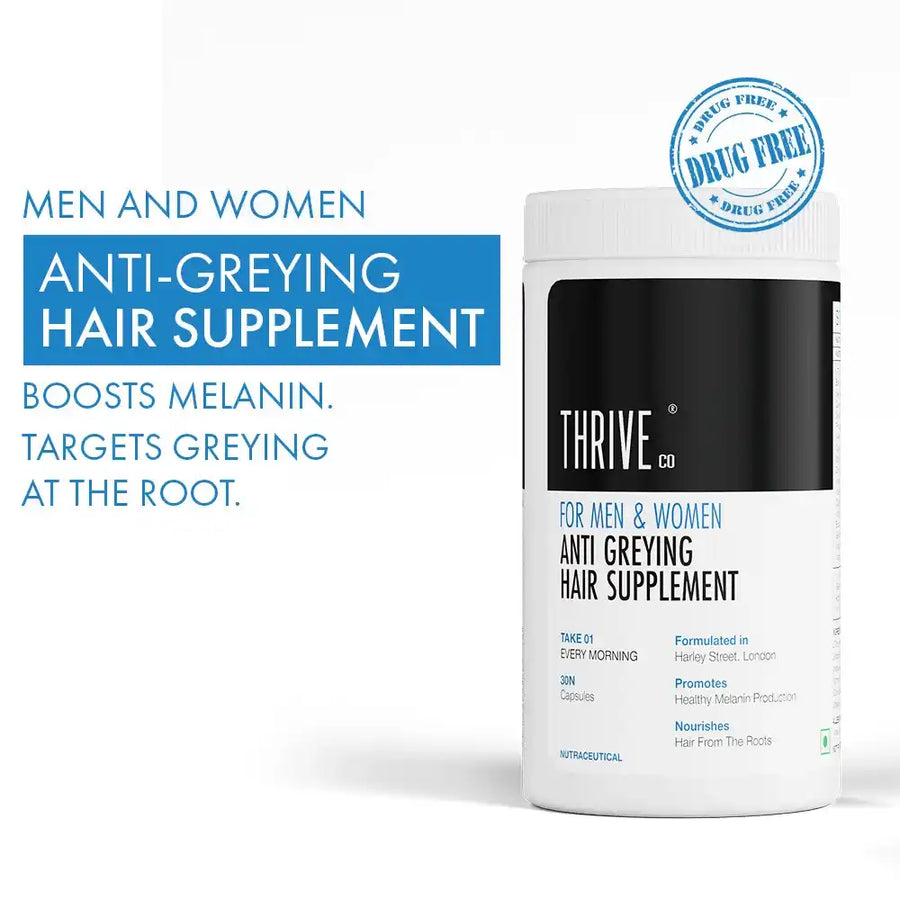 ThriveCo Anti Greying Hair Supplement, 30 capsules