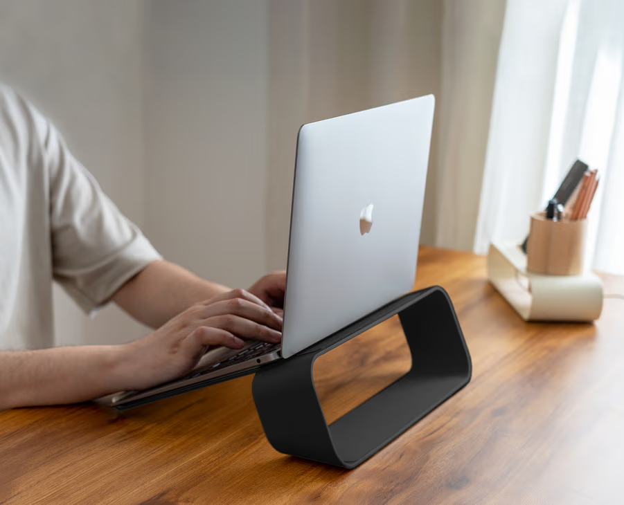 Arete Laptop Stand(Black,Blue,Green,Ivory White,Red)