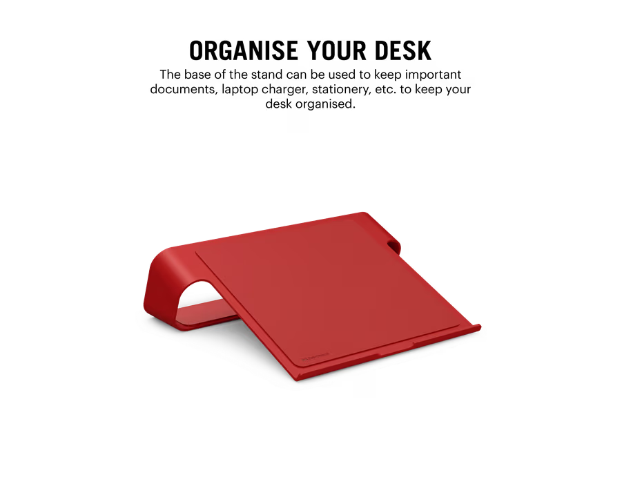 Arete Laptop Stand(Black,Blue,Green,Ivory White,Red)