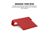 Arete Laptop Stand(Black,Blue,Green,Ivory White,Red)