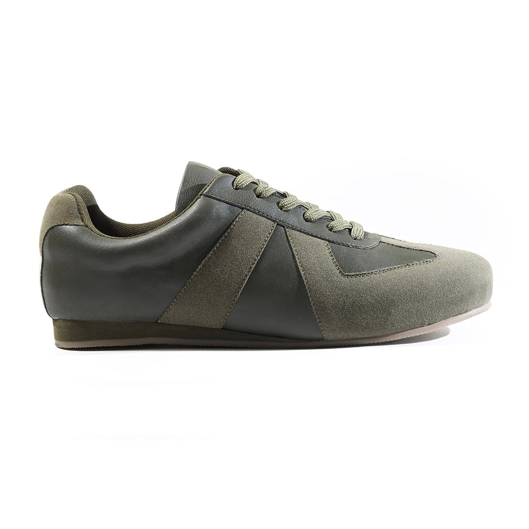 Monkstory Escape Classic Panel Sneakers – Olive Green