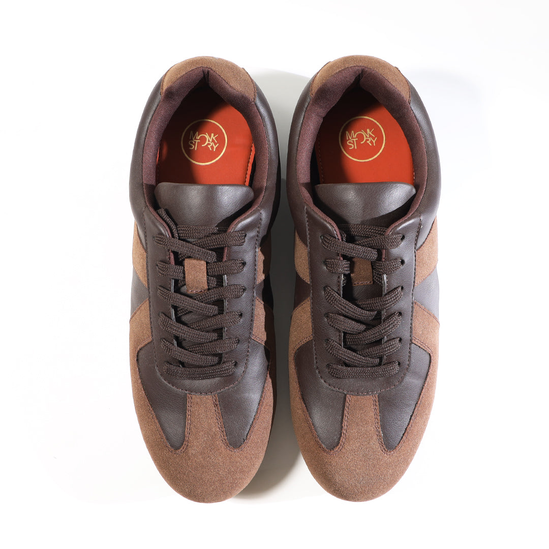 Monkstory Escape Classic Panel Sneakers – Brown