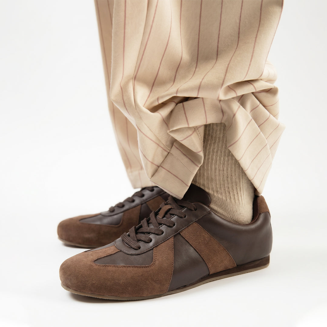 Monkstory Escape Classic Panel Sneakers – Brown