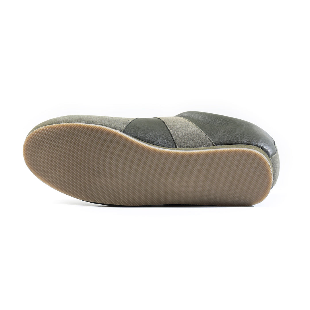 Monkstory Escape Classic Panel Sneakers – Olive Green