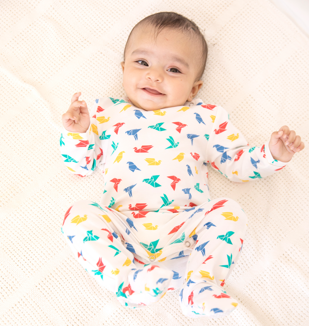 Ola! Otter Sleepsuit with Footsie