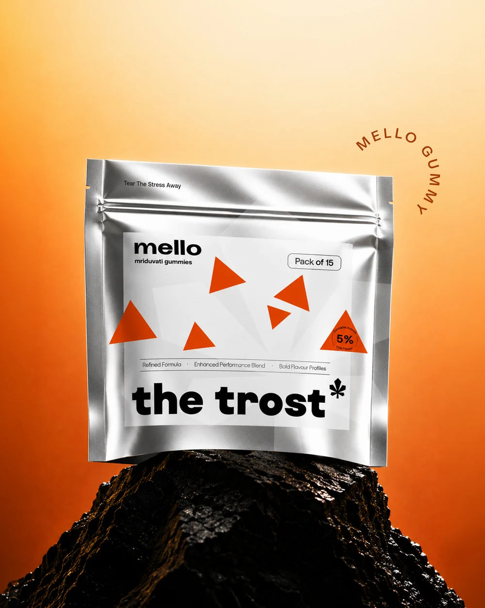The Trost Mello Gummies - Cola Flavour - 5% Cannabis Leaf Extract