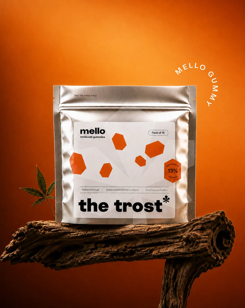 The Trost Mello Gummies Cola Flavour - 13% Cannabis Leaf Extract