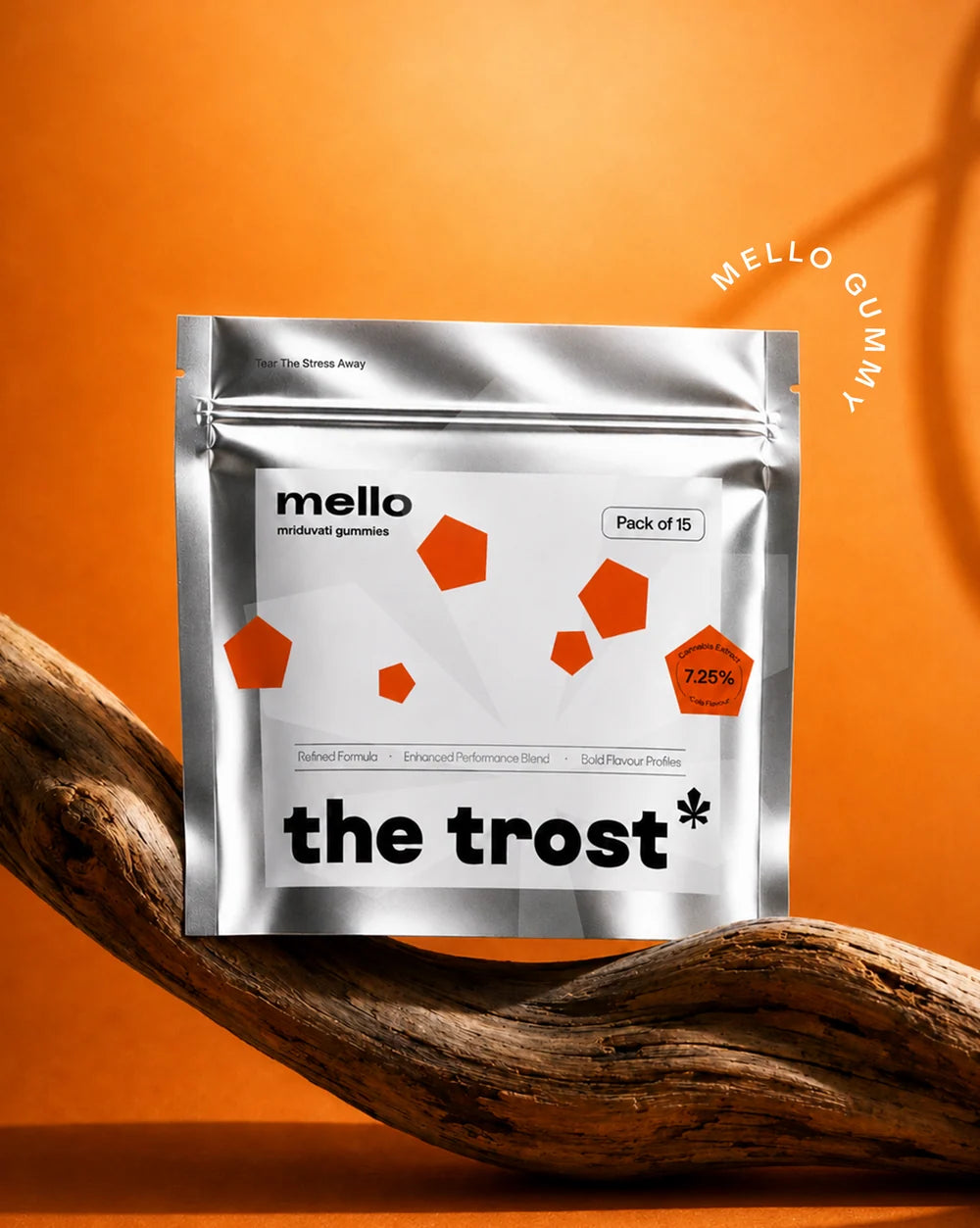 The Trost Mello Gummies - Cola Flavour - 7.25% Cannabis Leaf Extract