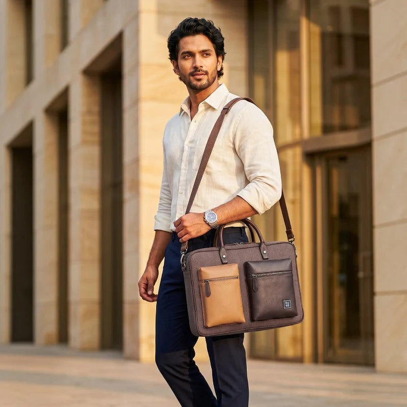 Eume Attache Messenger Bag