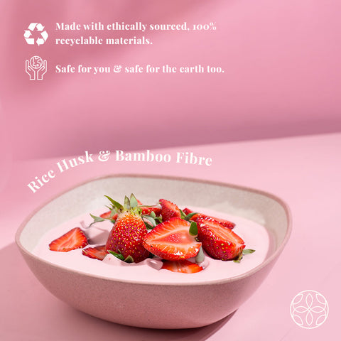 Irida Naturals Rice Husk and Bamboo Fiber Soup & Salad combo