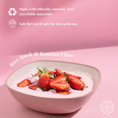 Irida Naturals Rice Husk and Bamboo Fiber Soup & Salad combo