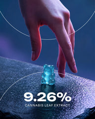 The Trost Mello Gummies- 9.26% Cannabis Leaf Extract - Blueberry