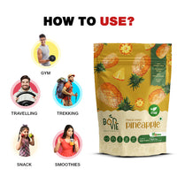 Bonvie Freeze Dried Pineapple - 50 grams