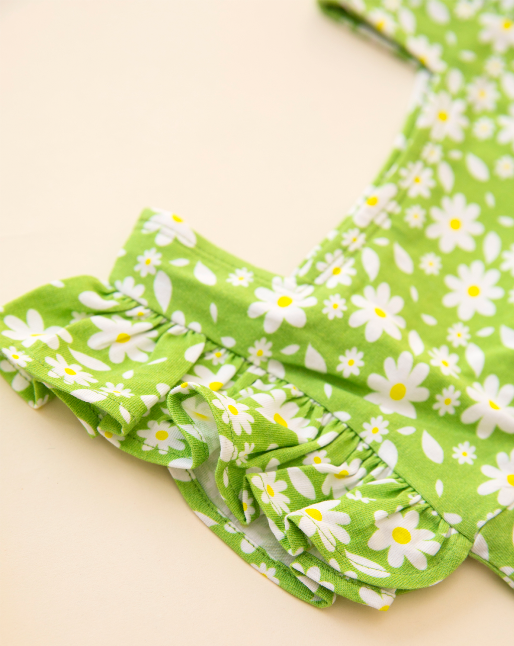 Ola! Otter Ruffle Sleeve Romper