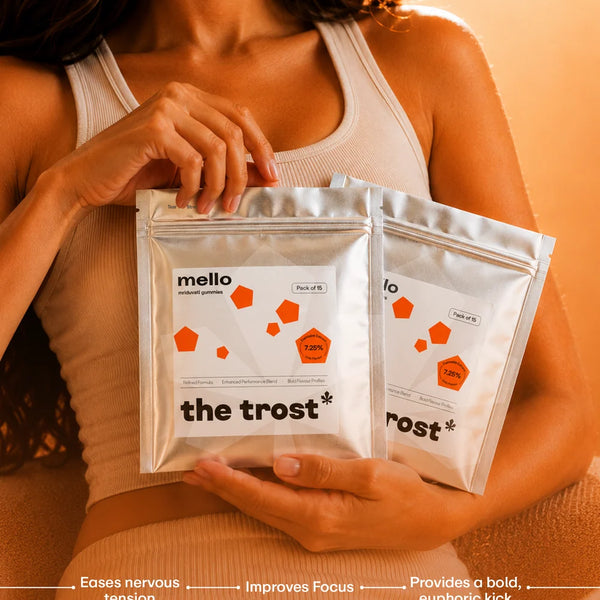 The Trost Mello Gummies - Cola Flavour - 7.25% Cannabis Leaf Extract