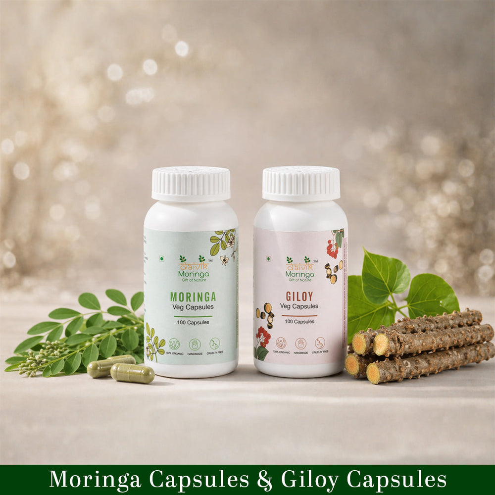 Moringa Capsule and Giloy Capsules
