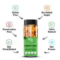 Bonvie Spinach Chips - Masala 125 gm