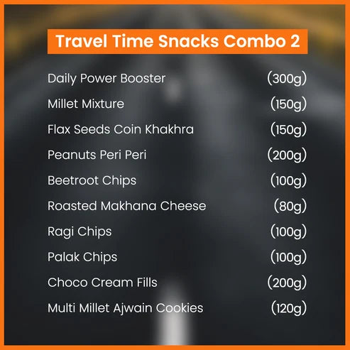 Healthy Master Travel Time Snacks Combo 2