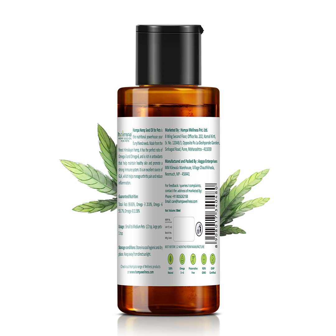 Plant-Based Pet Oil â€“ Healthy Coat & Mobility