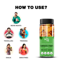 Bonvie Spinach Chips - Masala 125 gm