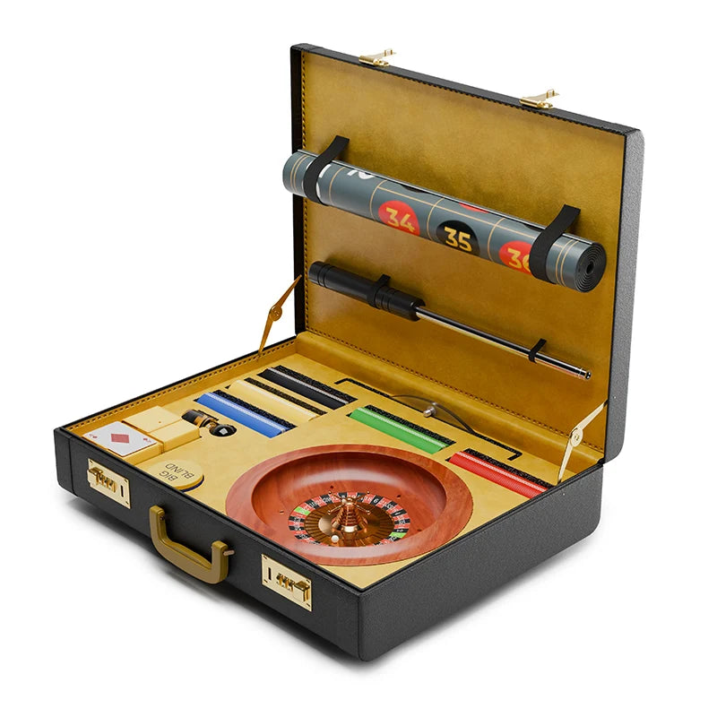 EUME Ace Limited Edition – Portable Roulette & Poker Set