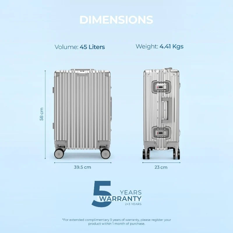 Eume Aluminium Cabin + Check-In Medium